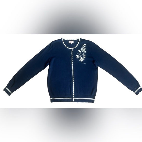 Jackpot Cardigan with Embroidery - Size L - Picture 2 of 7